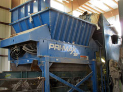 PRIMARY SHREDDING FOR C&D RECYCLING